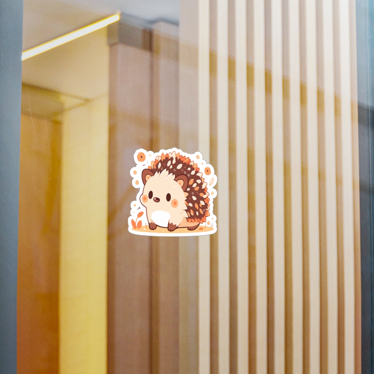 Adorable Hedgehog Vinyl Decals | Cute Wall Stickers for Kids, Animal Lovers, Home Decor, Scrapbooking, Gifts