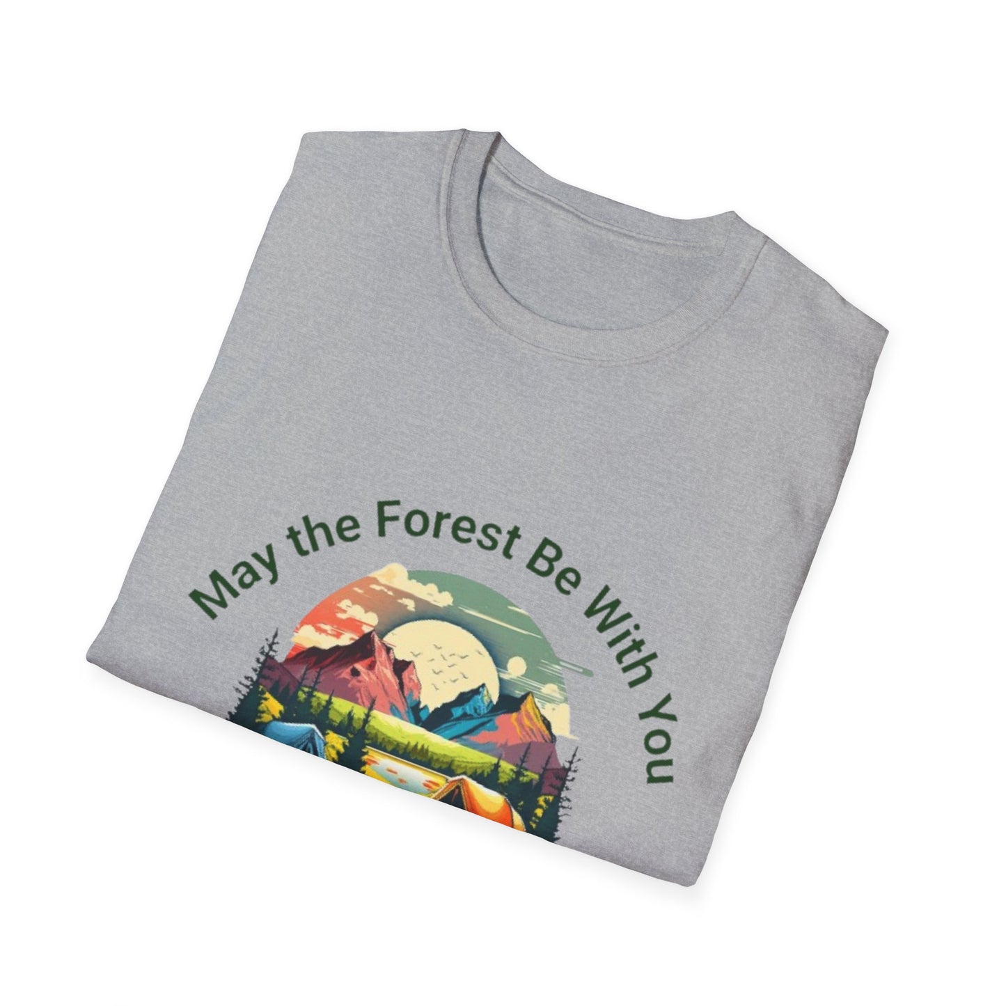 Forest Vibes T-Shirt, Nature Lover Tee, Camping Gift, Eco-Friendly Shirt, Adventure Outfit, Outdoor Enthusiast Apparel