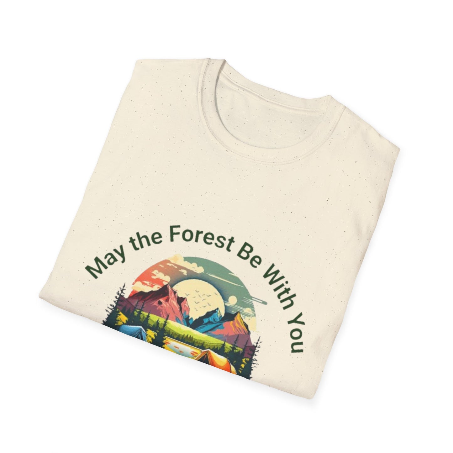 Forest Vibes T-Shirt, Nature Lover Tee, Camping Gift, Eco-Friendly Shirt, Adventure Outfit, Outdoor Enthusiast Apparel