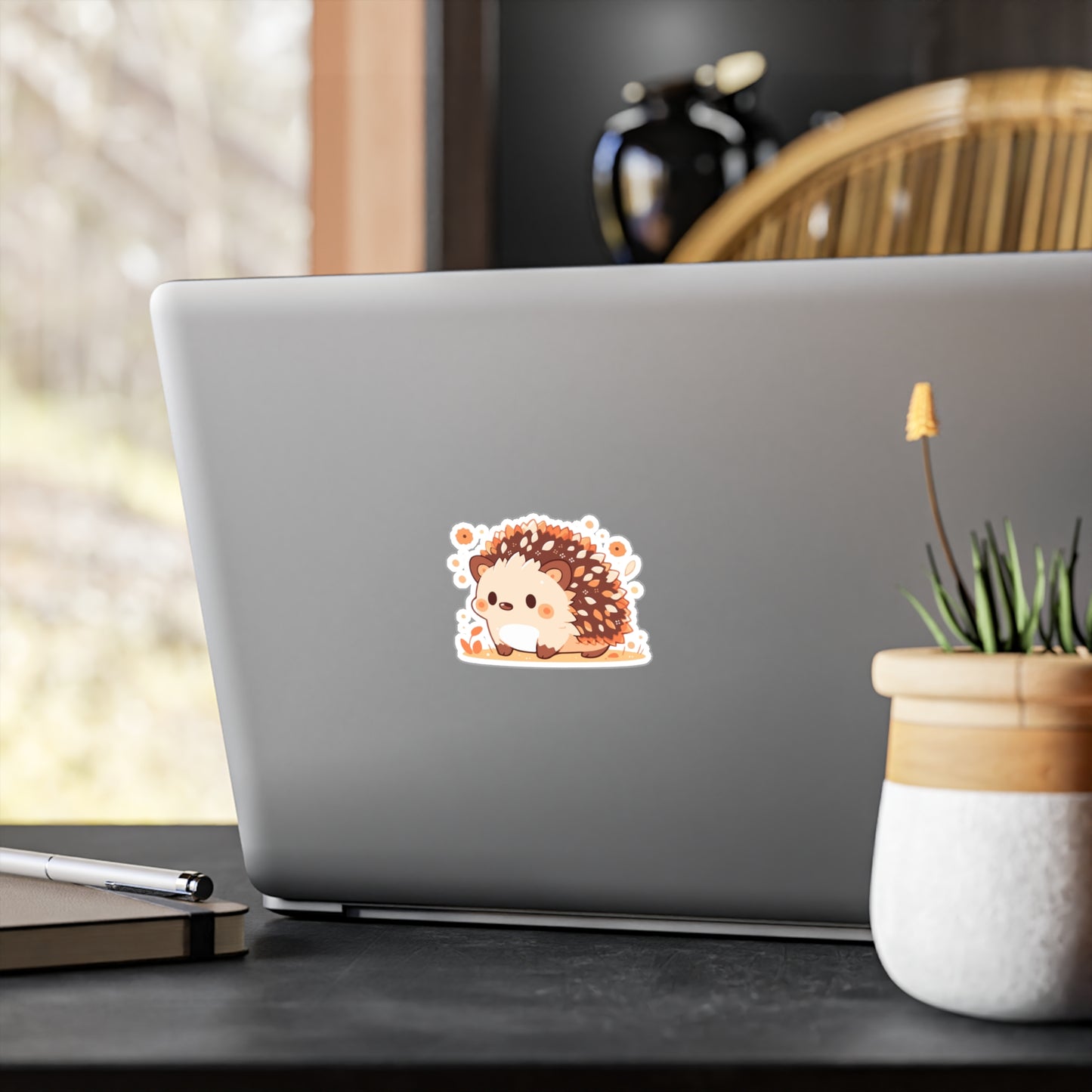 Adorable Hedgehog Vinyl Decals | Cute Wall Stickers for Kids, Animal Lovers, Home Decor, Scrapbooking, Gifts