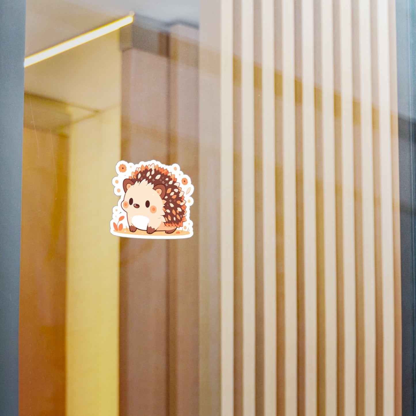 Adorable Hedgehog Vinyl Decals | Cute Wall Stickers for Kids, Animal Lovers, Home Decor, Scrapbooking, Gifts