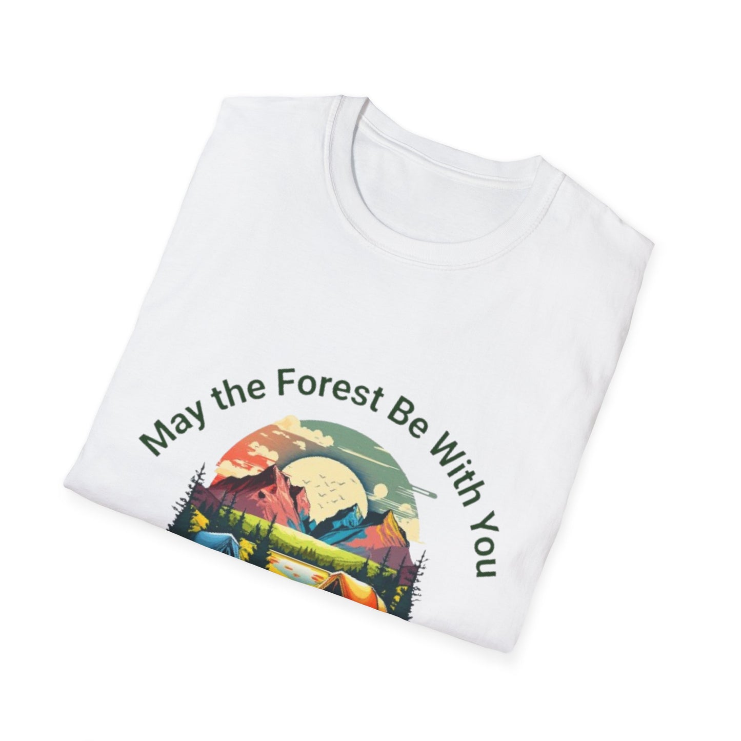 Forest Vibes T-Shirt, Nature Lover Tee, Camping Gift, Eco-Friendly Shirt, Adventure Outfit, Outdoor Enthusiast Apparel