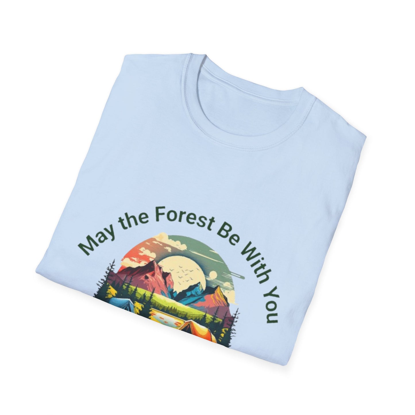 Forest Vibes T-Shirt, Nature Lover Tee, Camping Gift, Eco-Friendly Shirt, Adventure Outfit, Outdoor Enthusiast Apparel