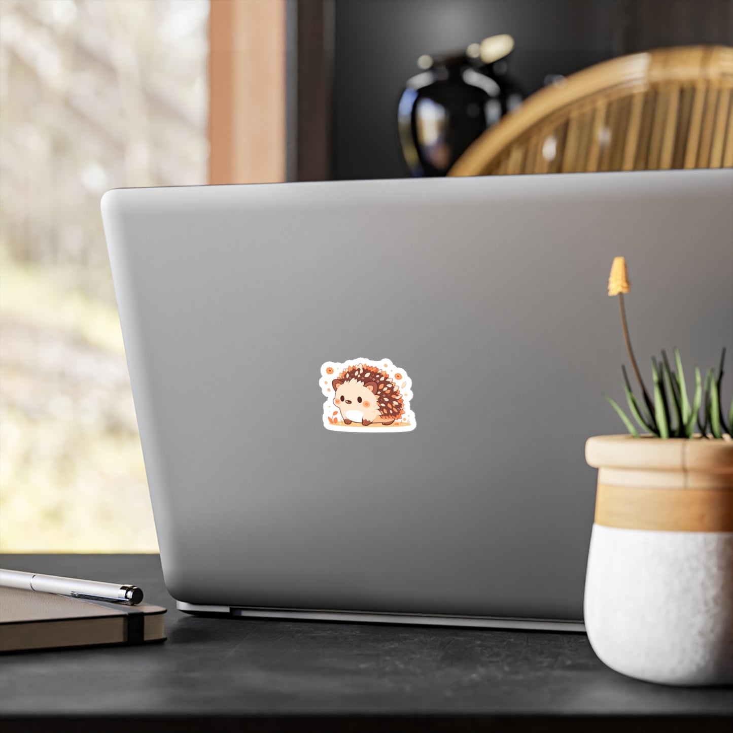 Adorable Hedgehog Vinyl Decals | Cute Wall Stickers for Kids, Animal Lovers, Home Decor, Scrapbooking, Gifts