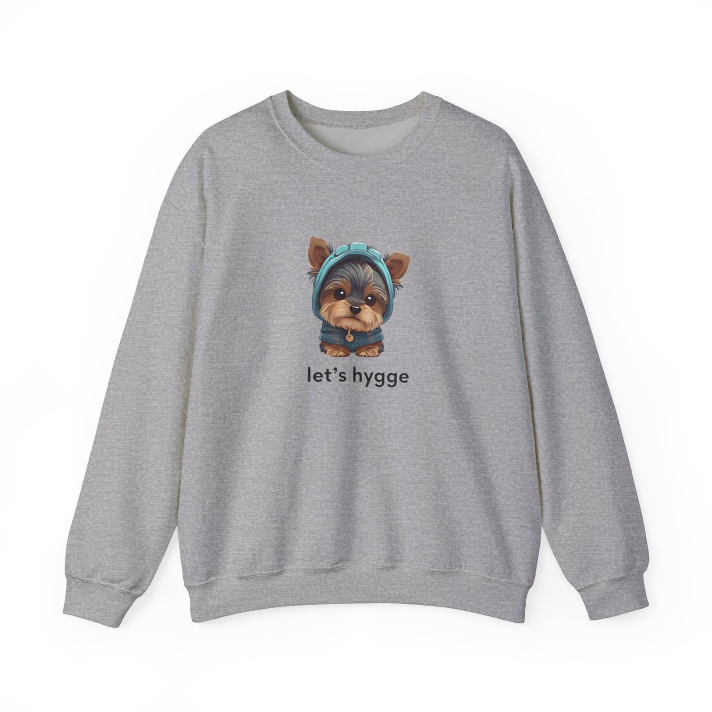 Cozy Dog Sweatshirt Let's Hygge!