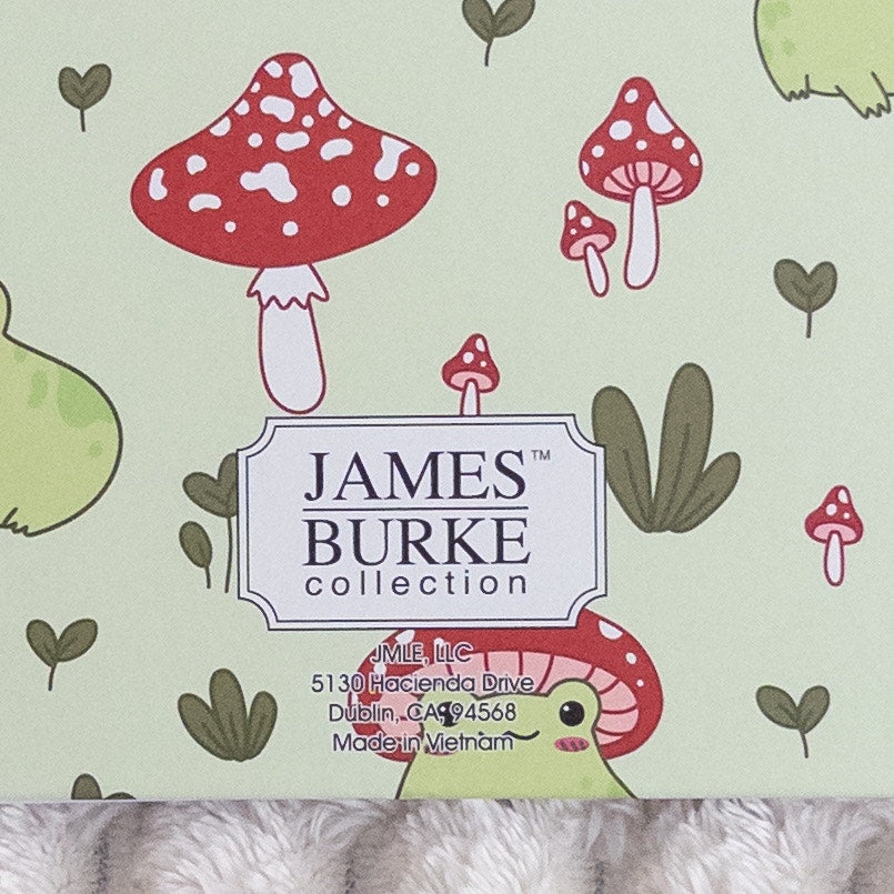 Frog and Mushroom Themed Lined Paper Spiral Notebook Journal Hardcover
