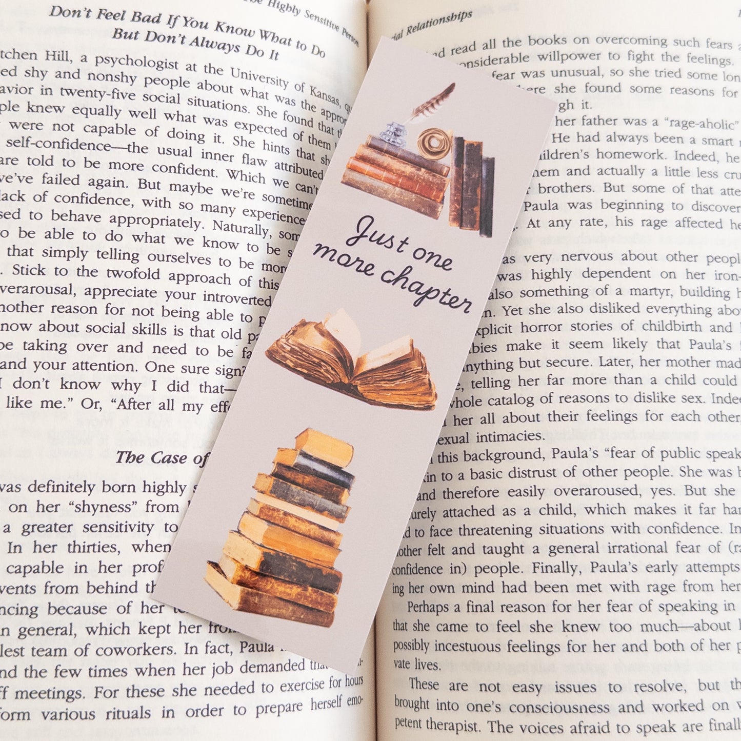 Aesthetic Bookmarks Essential Set of 4