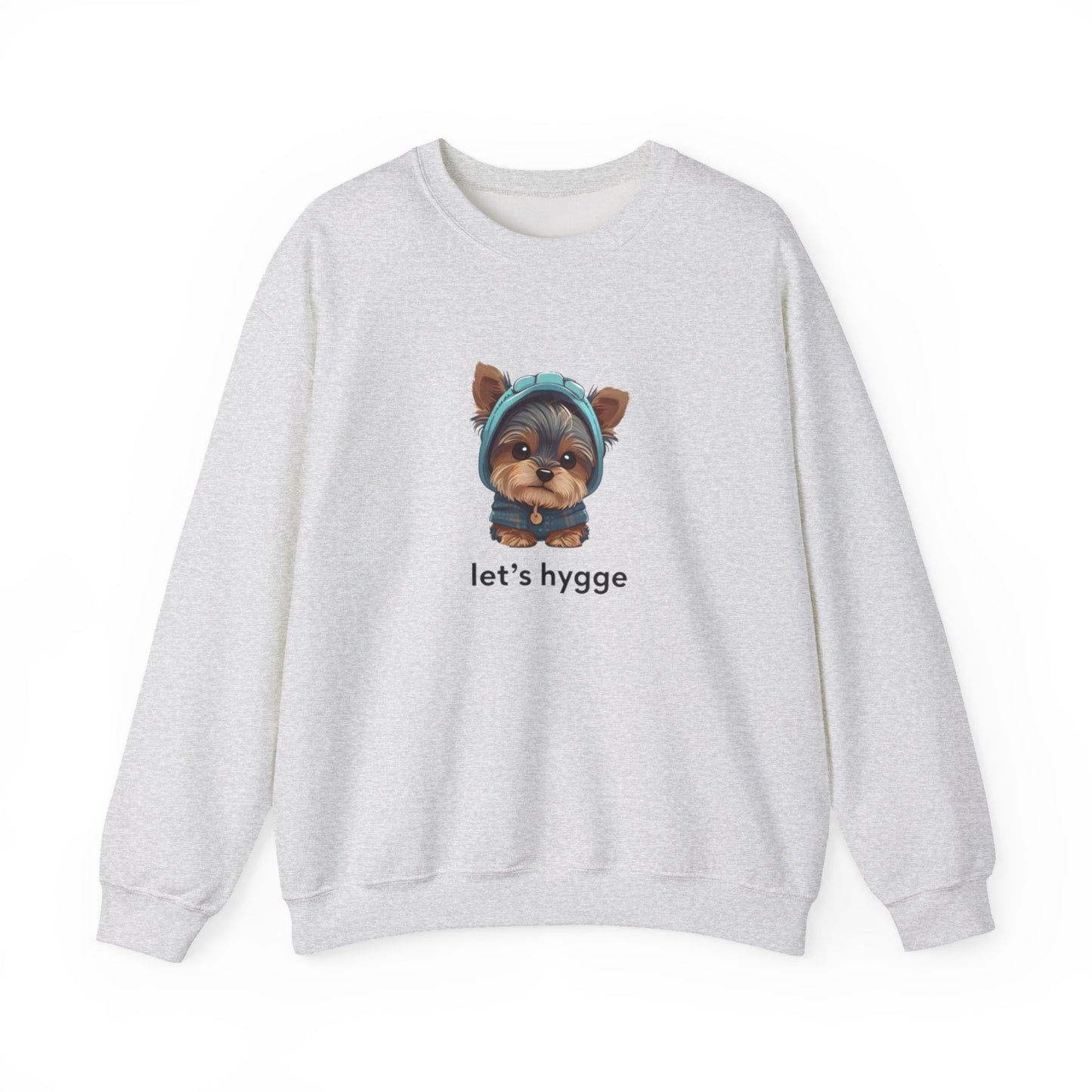 Cozy Dog Sweatshirt Let's Hygge!