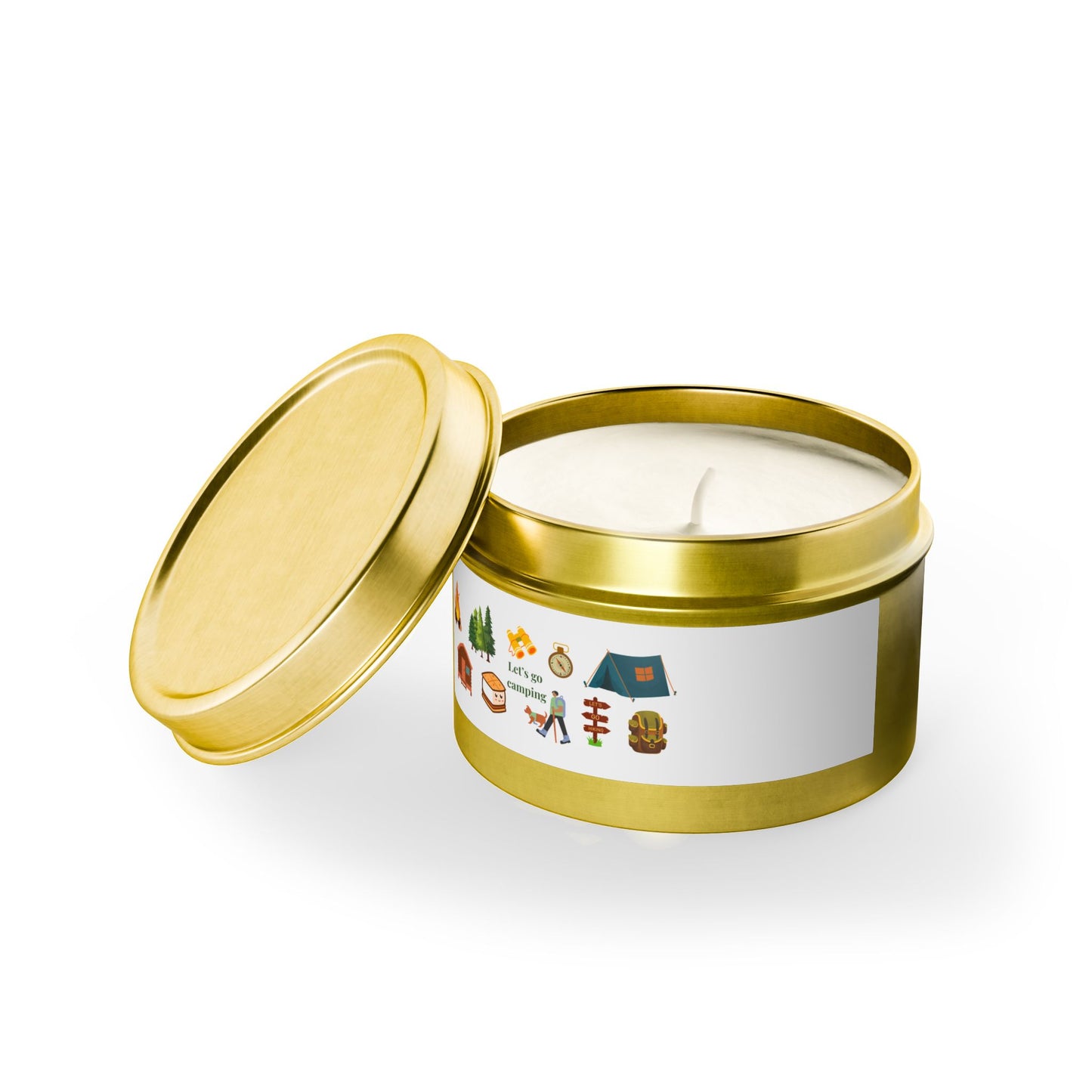 Camping-Themed Tin Candles, Perfect for Outdoor Lovers, Adventure Gifts, Cozy Nights, Scented Home Decor, Nature-Inspired Gifts, [...]