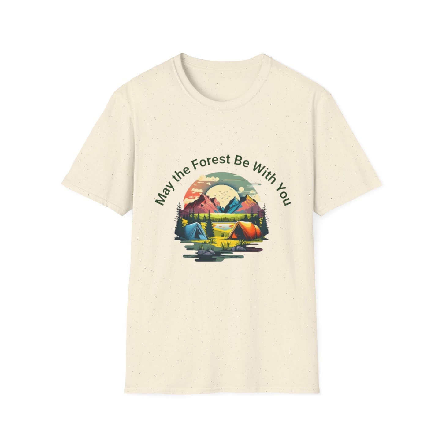 Forest Vibes T-Shirt, Nature Lover Tee, Camping Gift, Eco-Friendly Shirt, Adventure Outfit, Outdoor Enthusiast Apparel