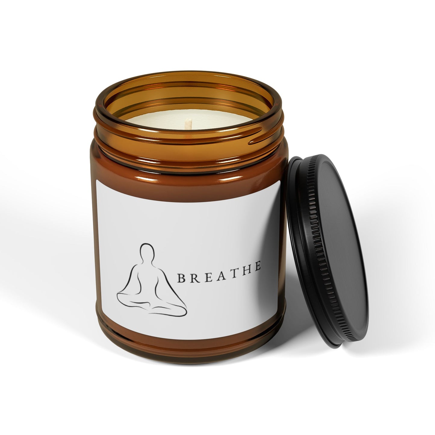 Relaxing Scented Soy Candle - Breathe, Aromatherapy Candle, Eco-Friendly Gift, Home Decor, Meditation Essential