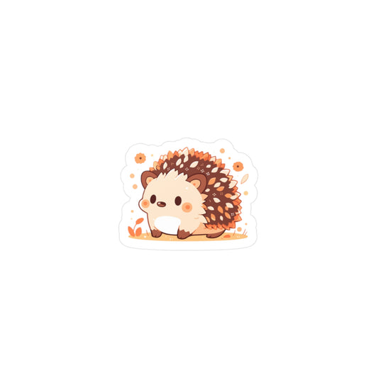 Adorable Hedgehog Vinyl Decals | Cute Wall Stickers for Kids, Animal Lovers, Home Decor, Scrapbooking, Gifts