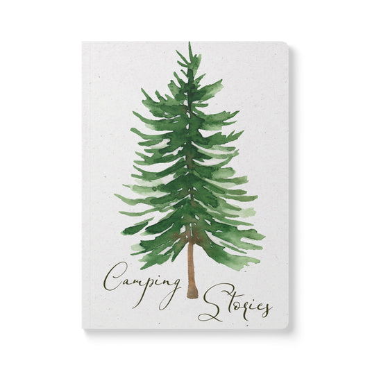 Camping Stories Journal | Softcover Notebook for Nature Lovers, Hiking Logs, Outdoor Memories, Gift for Adventurers, Eco-Friendly