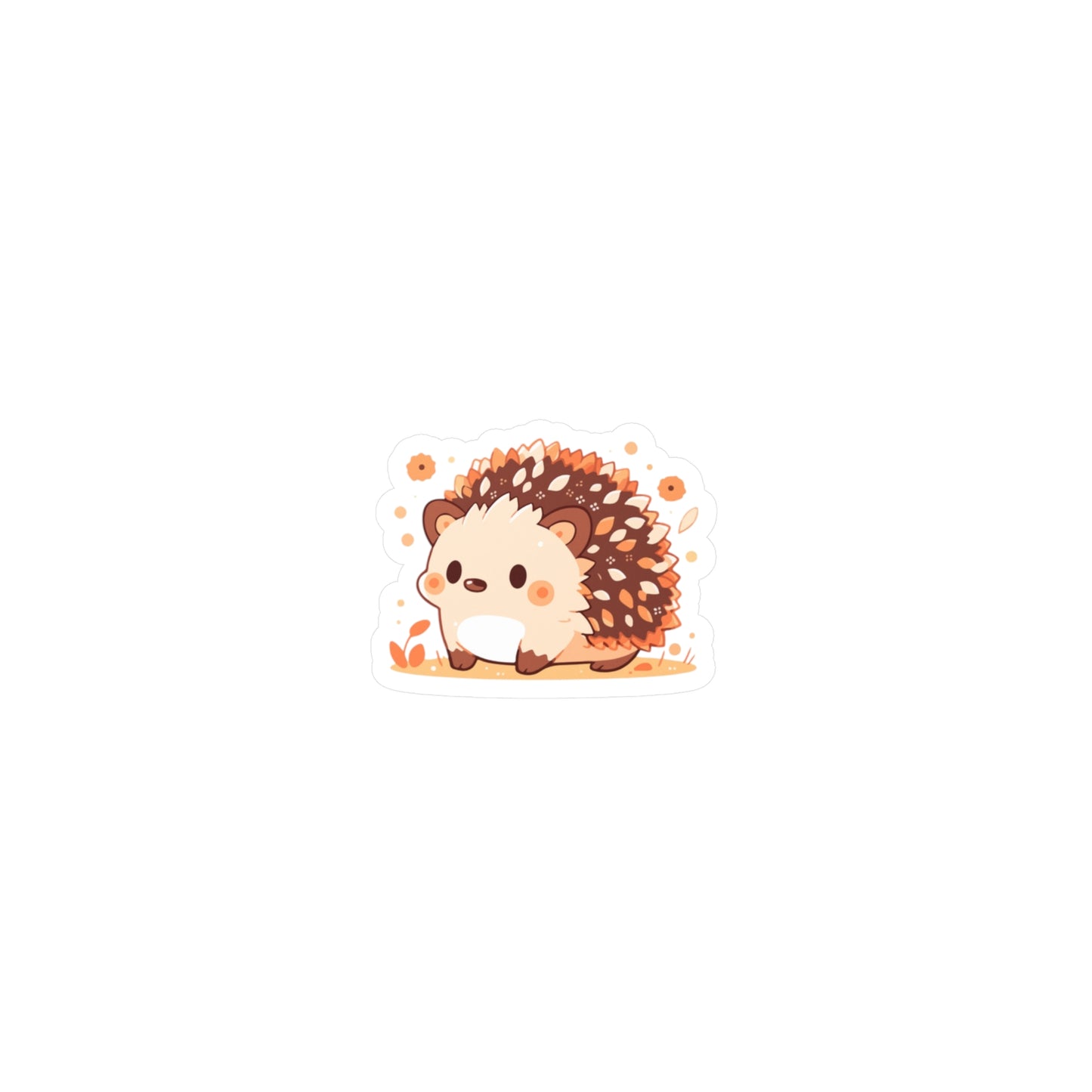 Adorable Hedgehog Vinyl Decals | Cute Wall Stickers for Kids, Animal Lovers, Home Decor, Scrapbooking, Gifts