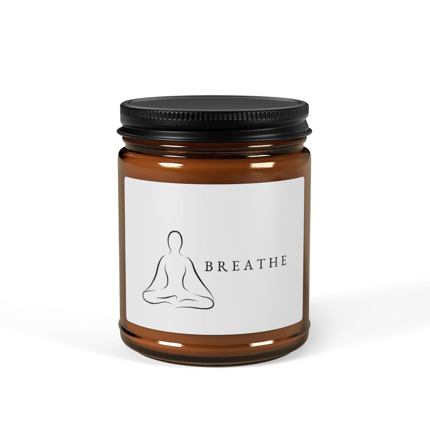 Relaxing Scented Soy Candle - Breathe, Aromatherapy Candle, Eco-Friendly Gift, Home Decor, Meditation Essential