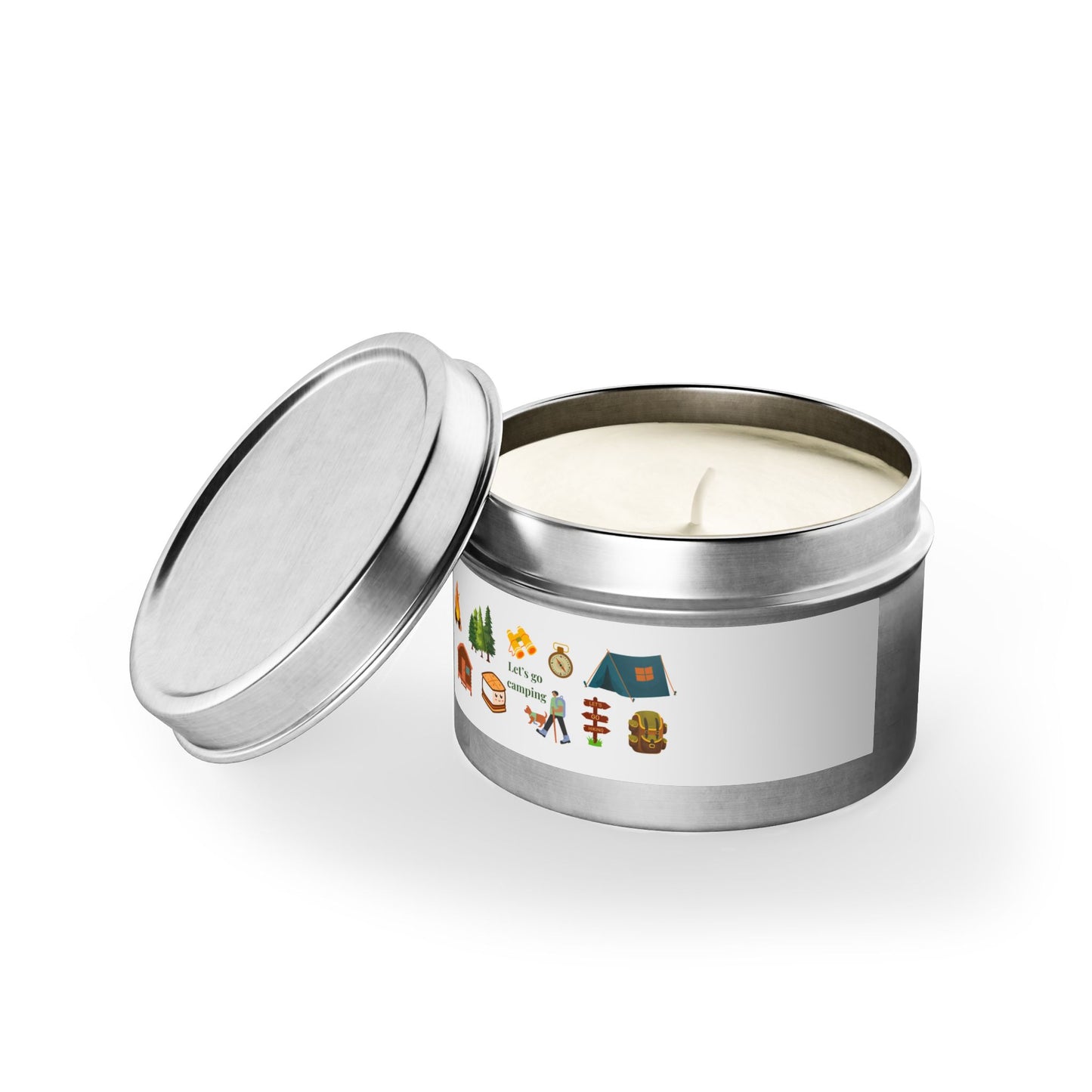 Camping-Themed Tin Candles, Perfect for Outdoor Lovers, Adventure Gifts, Cozy Nights, Scented Home Decor, Nature-Inspired Gifts, [...]