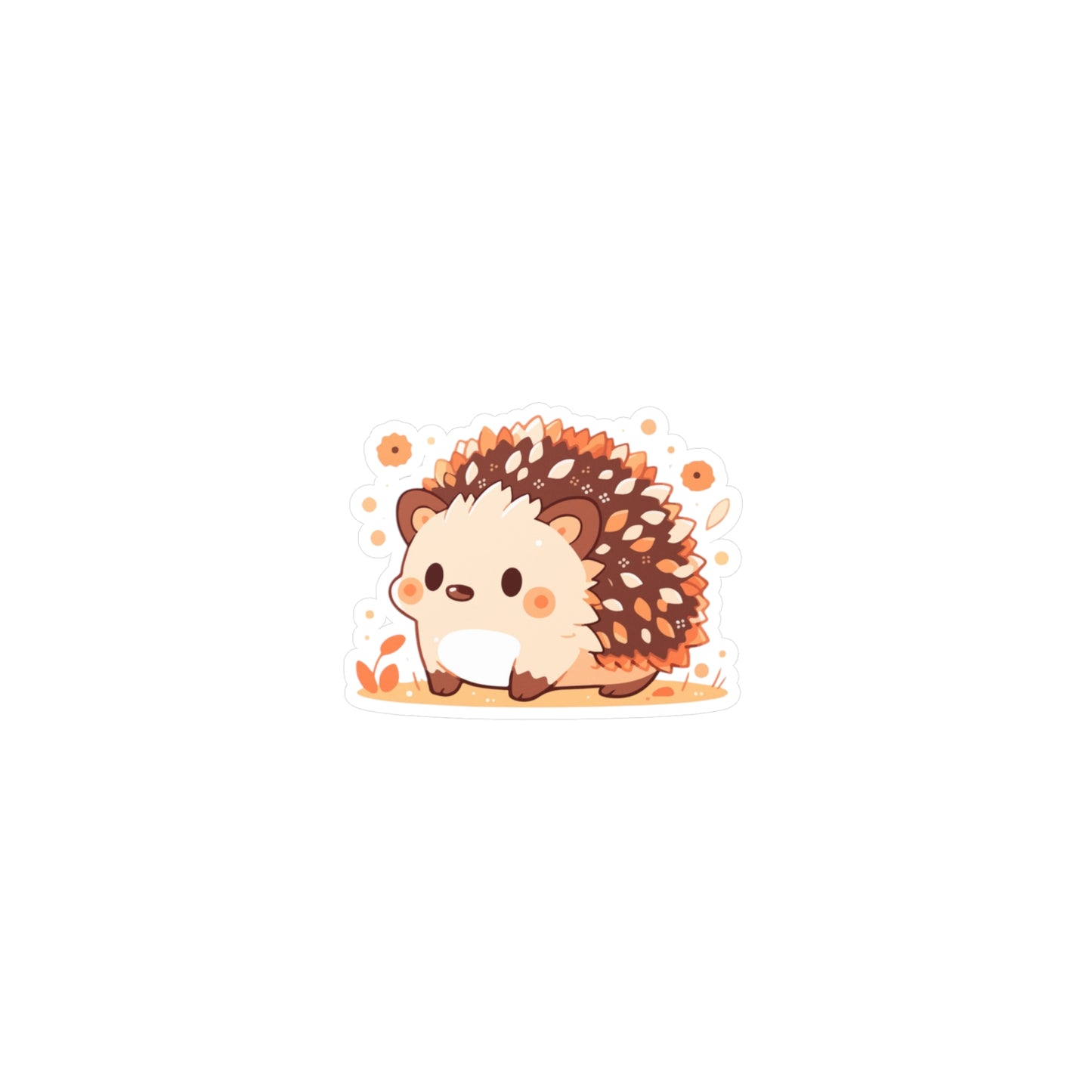 Adorable Hedgehog Vinyl Decals | Cute Wall Stickers for Kids, Animal Lovers, Home Decor, Scrapbooking, Gifts