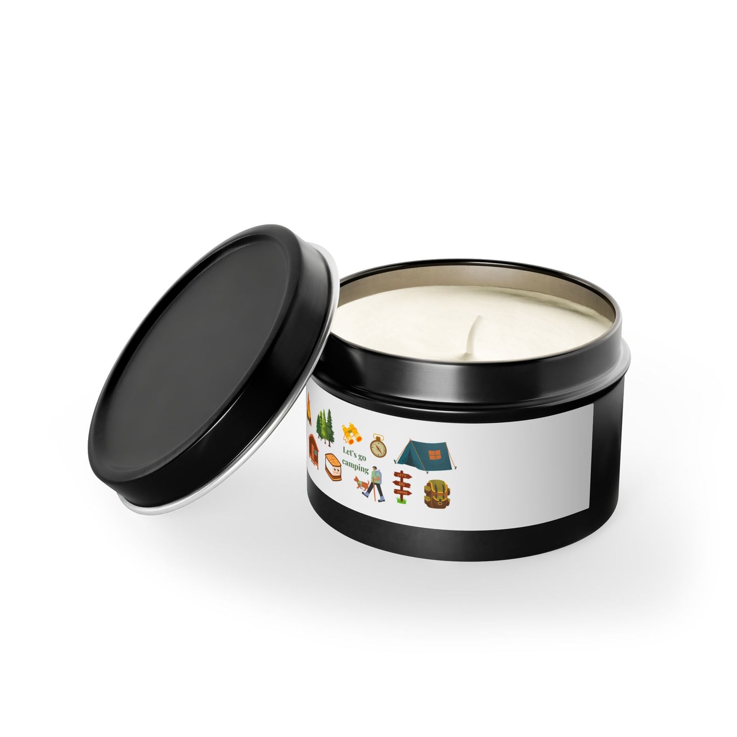 Camping-Themed Tin Candles, Perfect for Outdoor Lovers, Adventure Gifts, Cozy Nights, Scented Home Decor, Nature-Inspired Gifts, [...]