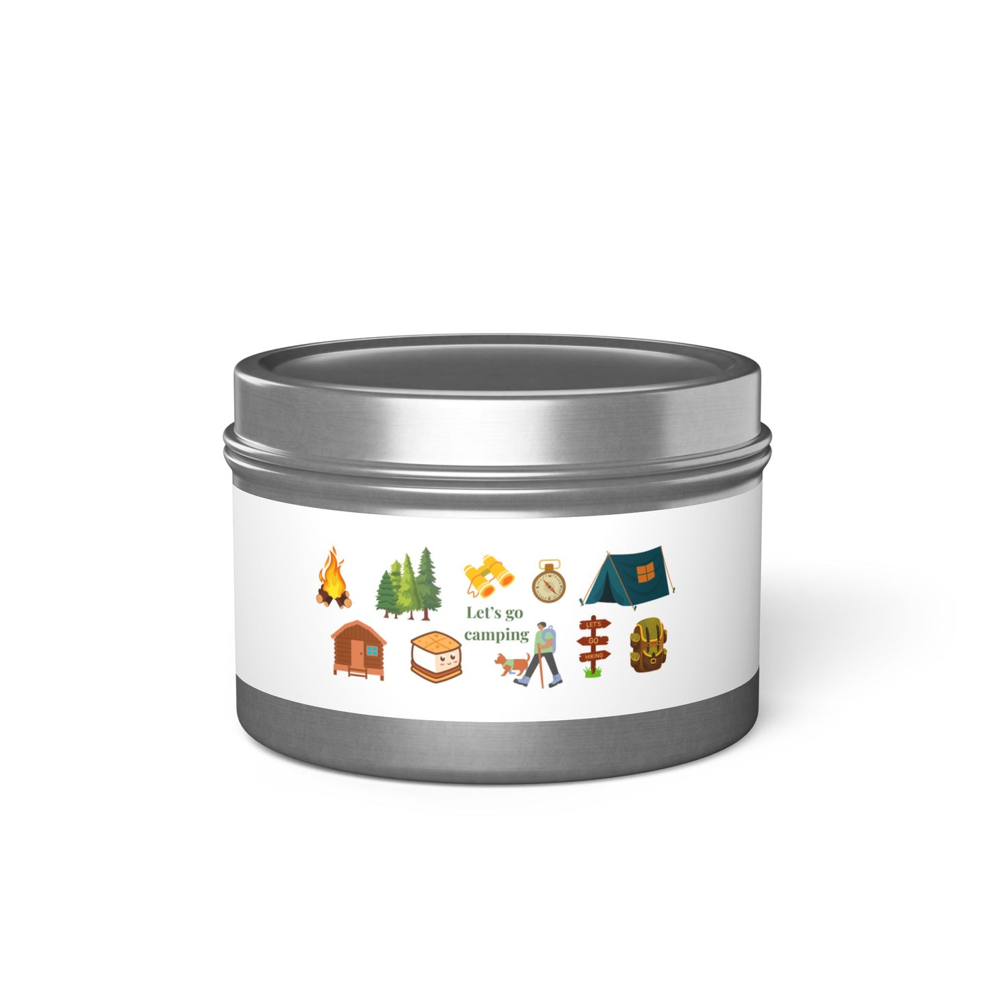 Camping-Themed Tin Candles, Perfect for Outdoor Lovers, Adventure Gifts, Cozy Nights, Scented Home Decor, Nature-Inspired Gifts, [...]