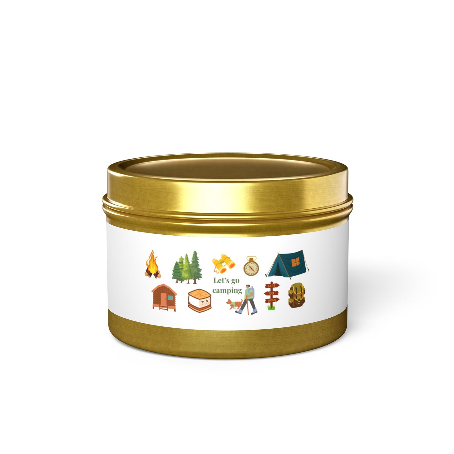 Camping-Themed Tin Candles, Perfect for Outdoor Lovers, Adventure Gifts, Cozy Nights, Scented Home Decor, Nature-Inspired Gifts, [...]